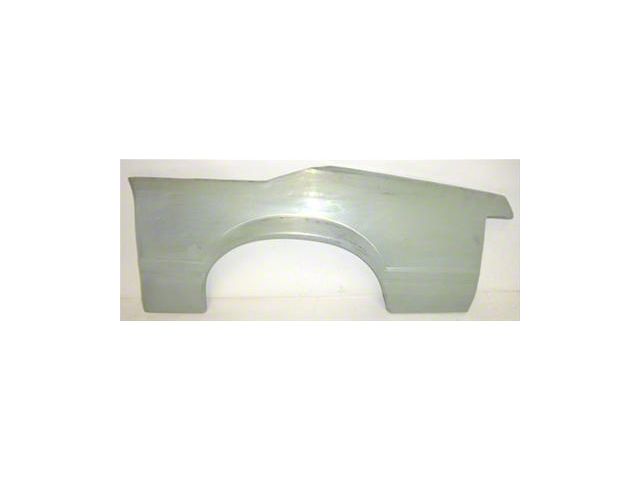 Replacement Quarter Panel Skin; Driver Side (83-93 Mustang Convertible)