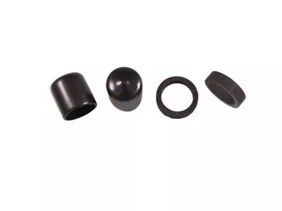 Quarter Window Guide Rod Rubber Stop and End Cap Kit (83-93 Mustang Convertible)