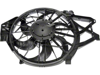 Radiator Fan Assembly without Controller (99-04 Mustang V6)