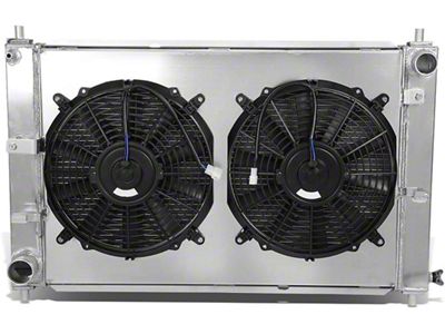 3-Row Full Aluminum Radiator with Fan Shroud (97-04 V8 Mustang w/ Manual Transmission)