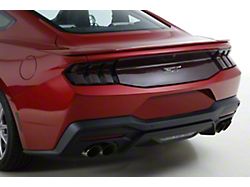 Rear Black Out Kit; Carbon Fiber Look (24-25 Mustang Fastback)