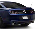 Rear Black Out Panel; Smoked (10-14 Mustang)