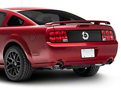 Rear Black Out Panel; Smoked (05-09 Mustang)