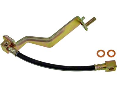 Rear Brake Hydraulic Hose; Center (86-95 5.0L)