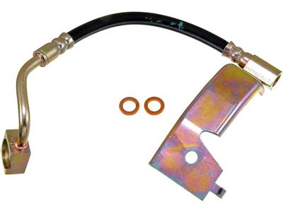 Rear Brake Hydraulic Hose; Driver Side (94-95 Mustang)