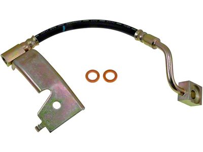 Rear Brake Hydraulic Hose; Passenger Side (94-95 Mustang)