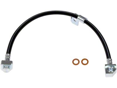 Rear Brake Hydraulic Hose; Passenger Side (15-17 Mustang)