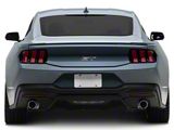 Rear Bumper; Unpainted (24-25 Mustang)
