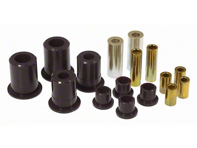 Rear Control Arm Bushing Kit; Black (99-04 Mustang Cobra)