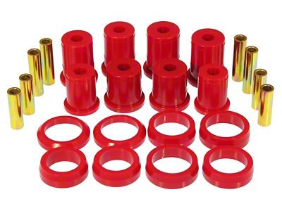 Rear Control Arm Bushing Kit; Round (79-93 Mustang)