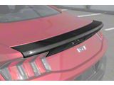 Rear Decklid Spoiler Panel; Carbon Fiber (24-26 Mustang Fastback)