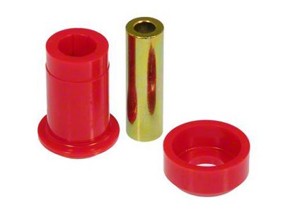 Rear Differential Bushing Kit; Red (05-10 Mustang)