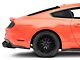 Solid Aluminum Rear Diffuser; Matte Black (15-17 Mustang GT Non-Premium, EcoBoost Non-Premium, V6)