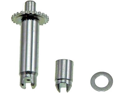 Rear Drum Brake Adjusting Screw Assembly; Passenger Side (87-90 Mustang)