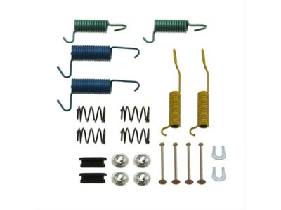 Rear Drum Brake Hardware Kit for 10-Inch x 1.75-Inch Brakes (87-90 Mustang)