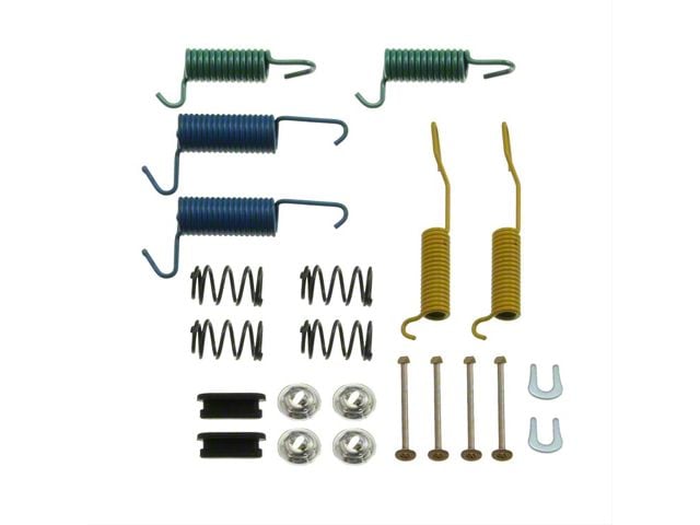Rear Drum Brake Hardware Kit for 10-Inch x 1.75-Inch Brakes (87-90 Mustang)