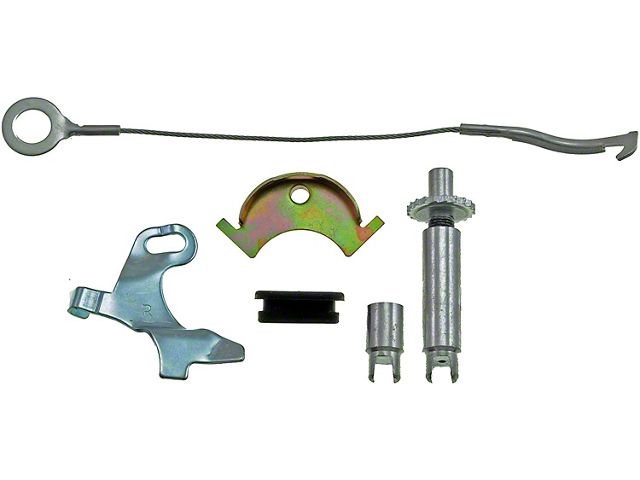 Rear Drum Brake Self Adjuster Repair Kit; Passenger Side (79-93 Mustang)