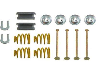 Rear Drum Brake Shoe Hold Down Kit for 9-Inch x 1.75-Inch Brakes (80-93 Mustang)