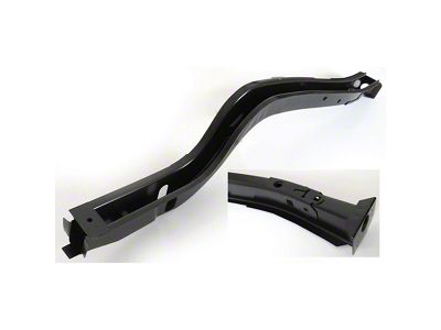 Rear Frame Rail; Driver Side (87-93 Mustang)