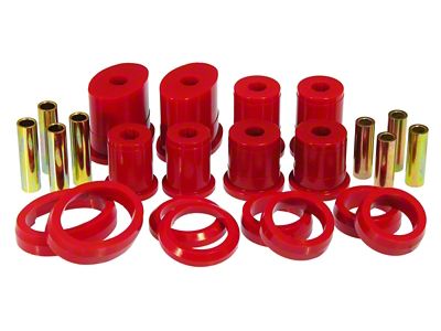 Rear Front Lower Control Arm Bushing Kit; Oval (99-04 Mustang)