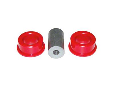 Rear IRS Differential Bushing Kit; Red (99-04 Mustang Cobra)