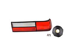 Rear Lamp Lens; Passenger Side (87-93 Mustang LX)