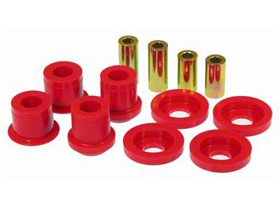 Rear Lower Control Arm Bushing Kit; Red (05-10 Mustang)