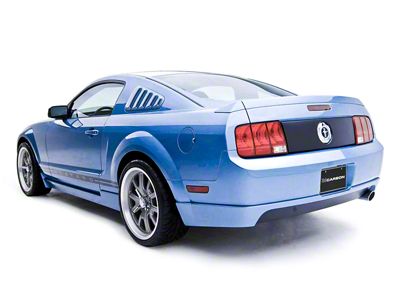 Rear Lower Valance; Unpainted (05-09 Mustang V6)