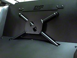 Rear Seat Delete Kit with Full Carpet Pieces for Steeda X-Brace (05-14 Mustang Coupe)