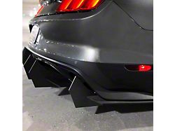 Rear Side Fins (15-17 Mustang GT, EcoBoost, V6)