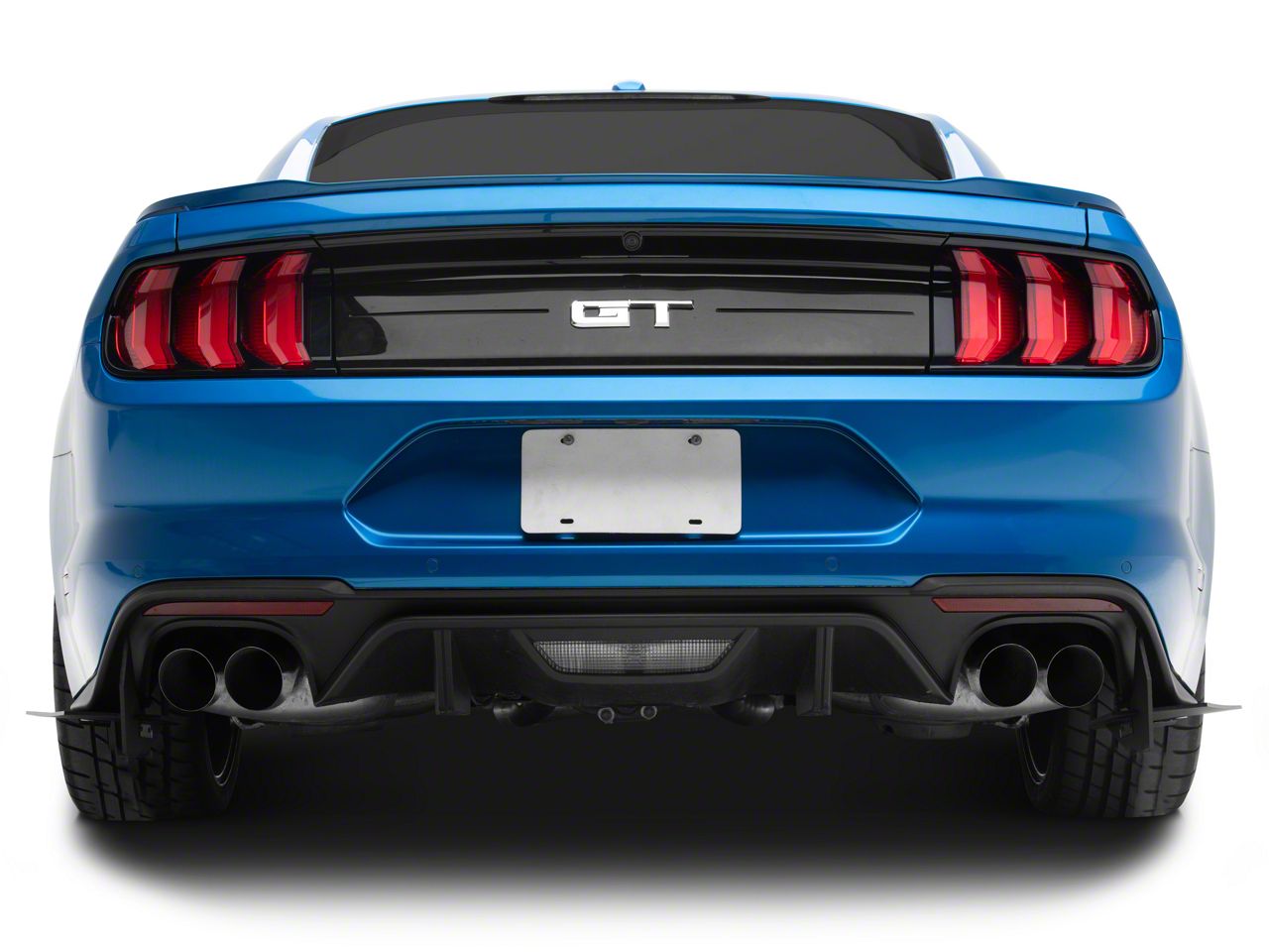 Mustang Rear Side Fins (18-23 Mustang GT) - Free Shipping