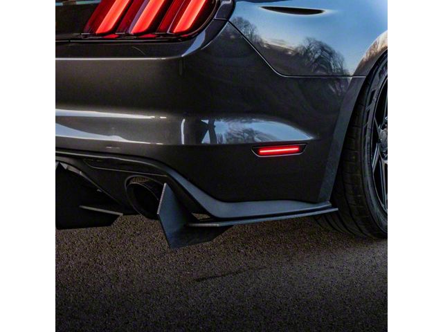 Rear Side Fins (18-23 Mustang EcoBoost)