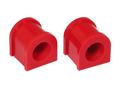 Rear Sway Bar Bushing Kit; 25mm; Red (99-04 Mustang)