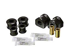 Rear Sway Bar Bushings; 22mm; Black (11-14 Mustang)