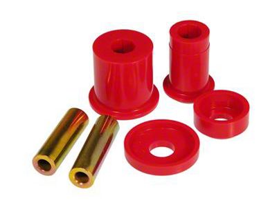 Rear Upper Control Arm Bushing Kit; Red (05-10 Mustang)