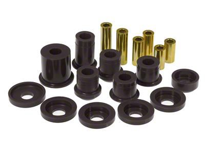 Rear Upper and Lower Control Arm Bushing Kit; Black (05-10 Mustang)