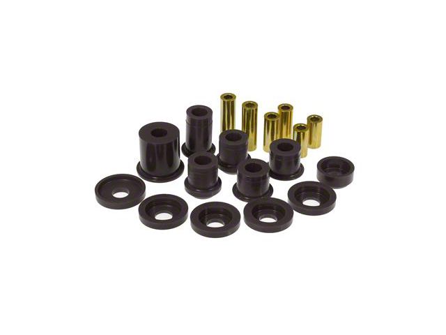 Rear Upper and Lower Control Arm Bushing Kit; Black (05-10 Mustang)