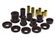 Rear Upper and Lower Control Arm Bushing Kit; Black (05-10 Mustang)