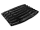 Rear Window Louvers; Gloss Black (99-04 Mustang Coupe)
