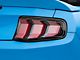2018 Style Sequential LED Tail Lights; Jet Black Housing; Red Lens (10-12 Mustang)