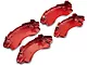 SR Performance Brake Caliper Covers; Red; Front and Rear (11-14 Mustang GT w/o Performance Pack, V6)