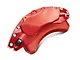 SR Performance Brake Caliper Covers; Red; Front and Rear (15-23 Mustang EcoBoost w/o Performance Pack, V6)