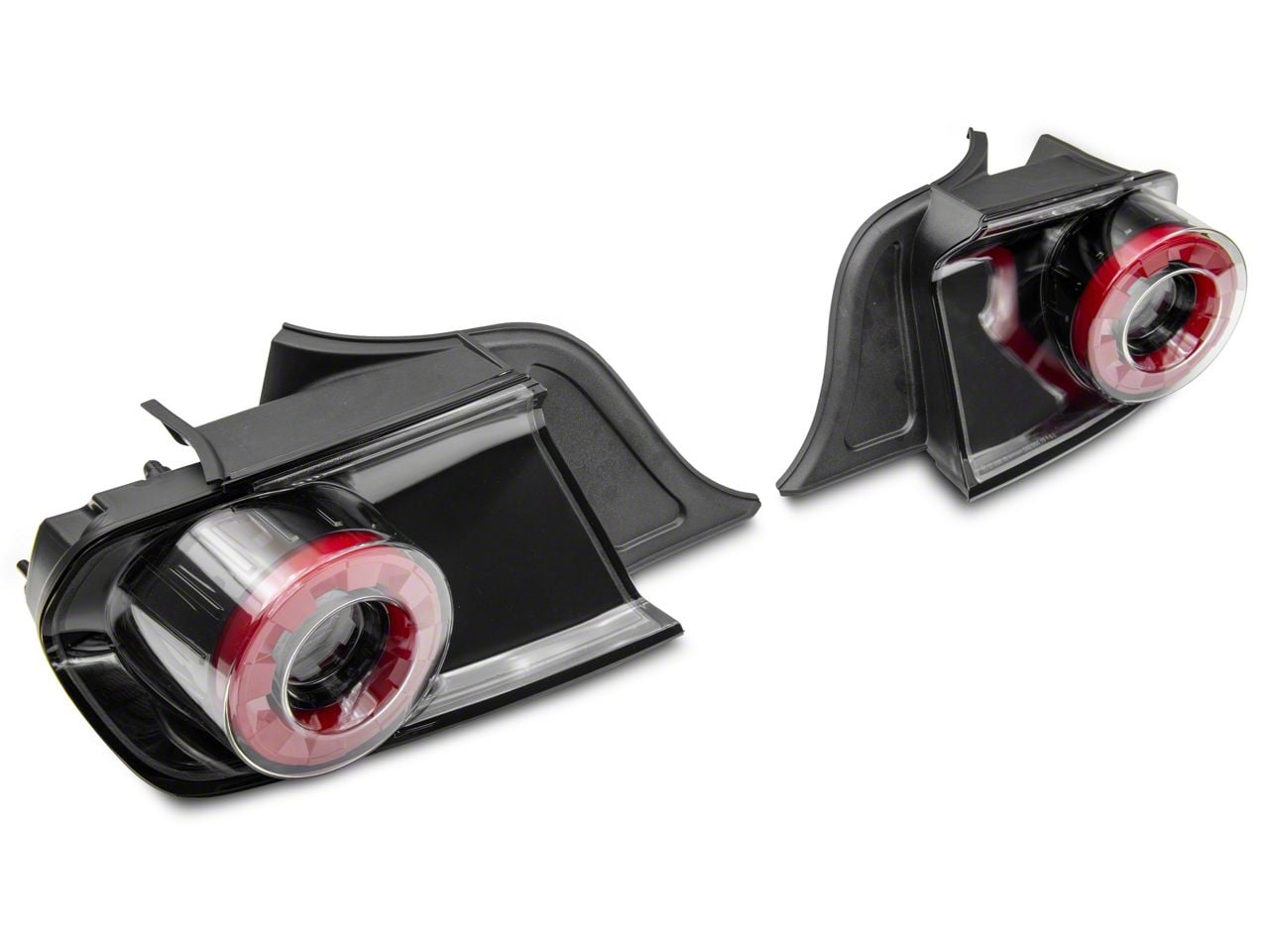 Eagle Eyes LED Tail Lights Pair For 1996-2000 Toyota 4Runner - Clear Lens Black Housing