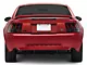 Sequential LED Tail Lights; Jet Black Housing; Clear Lens (99-04 Mustang, Excluding 99-01 Cobra)