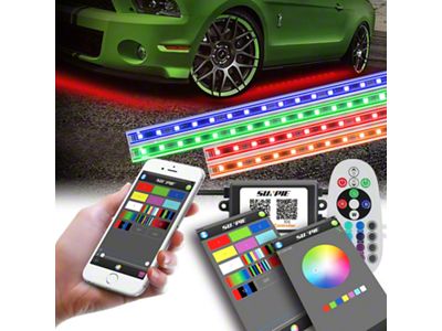 RGB LED Underglow Lighting Kit (Universal; Some Adaptation May Be Required)