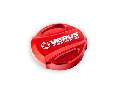 RLA Oil Cap; Anodized Red (15-17 Mustang GT; 15-20 Mustang GT350)