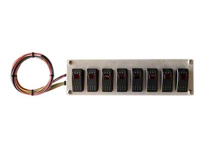 Rocker Switch Panel; 8-Position (Universal; Some Adaptation May Be Required)