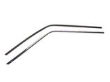Roof Rail Molding; Driver and Passenger Side; Replacement Part (79-93 Mustang Coupe, Hatchback)