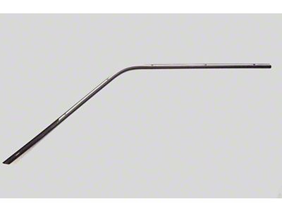 Roof Rail Molding; Passenger Side (87-93 Mustang Coupe)