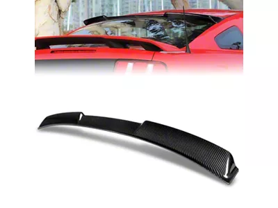 Roof Spoiler; Carbon Fiber (05-14 Mustang Coupe)